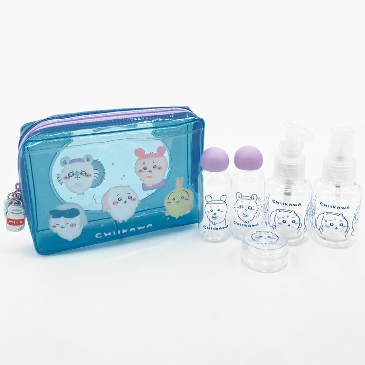 ちいかわ トラベルボトルセット ブルー トラベルシリーズ 383904