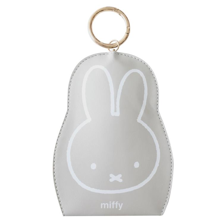 ミッフィー PUスマートキークロッシュ グレー 725317