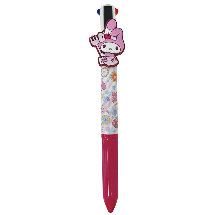 樂天商城 - マイメロディ マスコット付き4色ボールペン 434178 スイーツ SANRIO サンリオキャラクターズ
