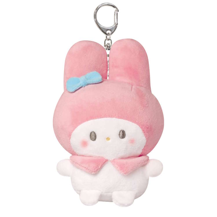 マイメロディ ぬいぐるみキーホルダー マスコット まるもっち 303305