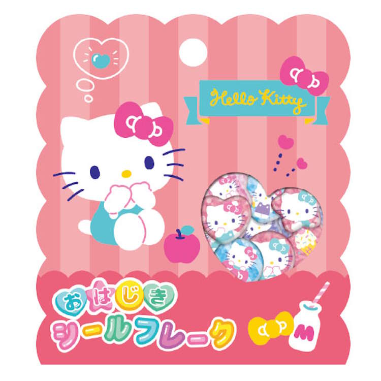 ハローキティ おはじきシールフレーク 2 シール ステッカー デコ デコレーション 340140【お1人様1点限り】のサムネイル
