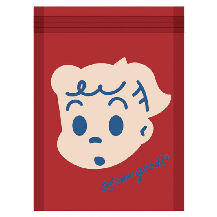 オサムグッズ ストレージバッグ 4P FACE ジル RD OSAMU GOODS 802507