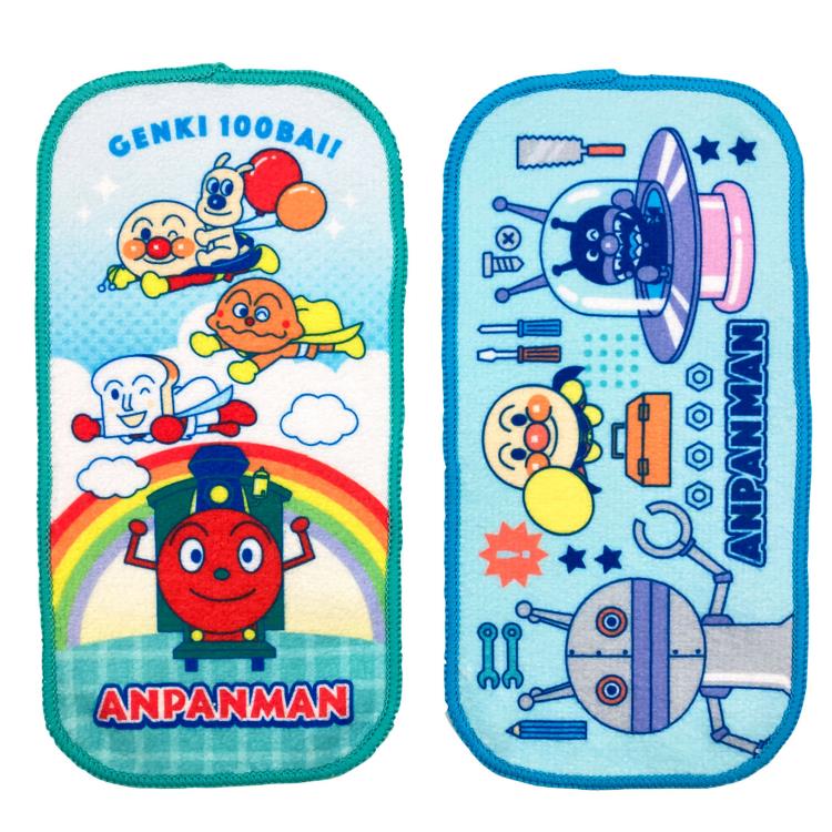 Towels, Handkerchieves - アンパンマン プチタオル 2P BL 男児 入園入学 855406