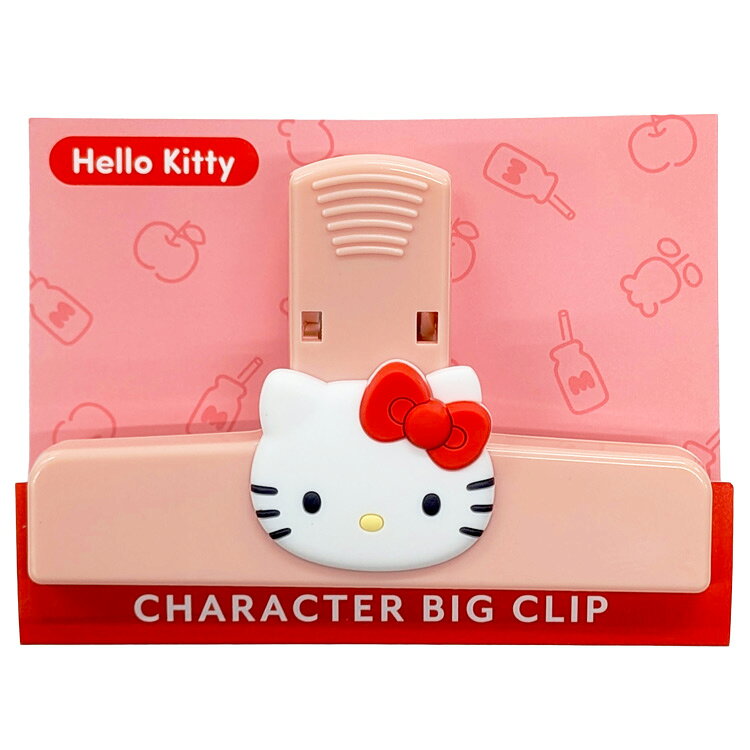 ss0904ハローキティ ビッグクリップ 266858 SANRIO サンリオキャラクターズ 赤 レッド【ラッピング不可】【お一人様各1点限り】