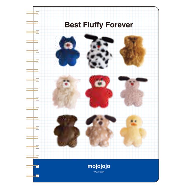 mojojojo IP903827 B6リングノート みんな集合 モジョジョジョ Ayumi Ozaki Todd Friendsのサムネイル