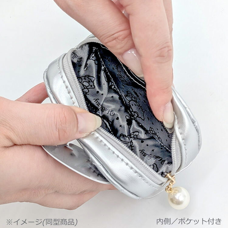 ハローキティ キルティングハートコインケース ブラック HELLO KITTY BLACK ANGEL ...