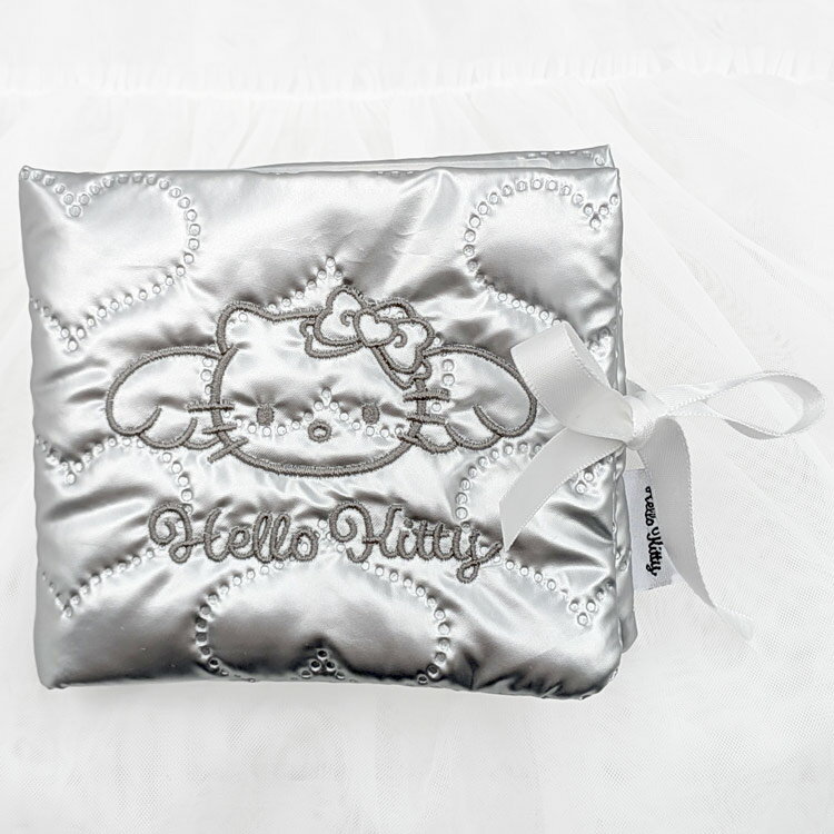 ハローキティ キルティングアルバム シルバー HELLO KITTY BLACK ANGEL 680712のサムネイル