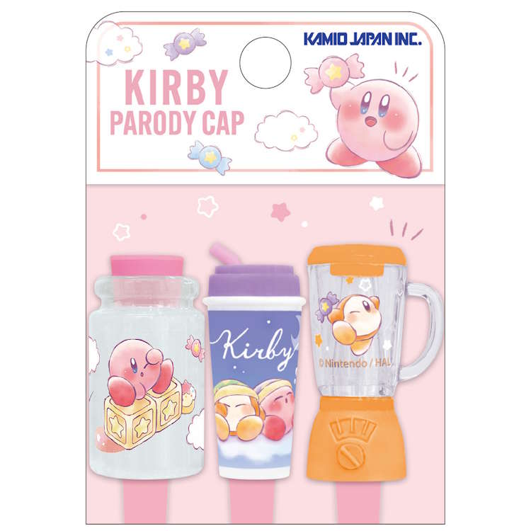 星のカービィ パロディ鉛筆キャップ PUPUPU RAINY? DAY おもしろキャップ 芯保護 えんぴつキャップ 066990