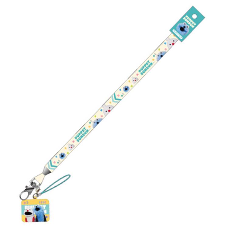 パペットスンスン マスコット付きネックストラップ フェイス 682143
