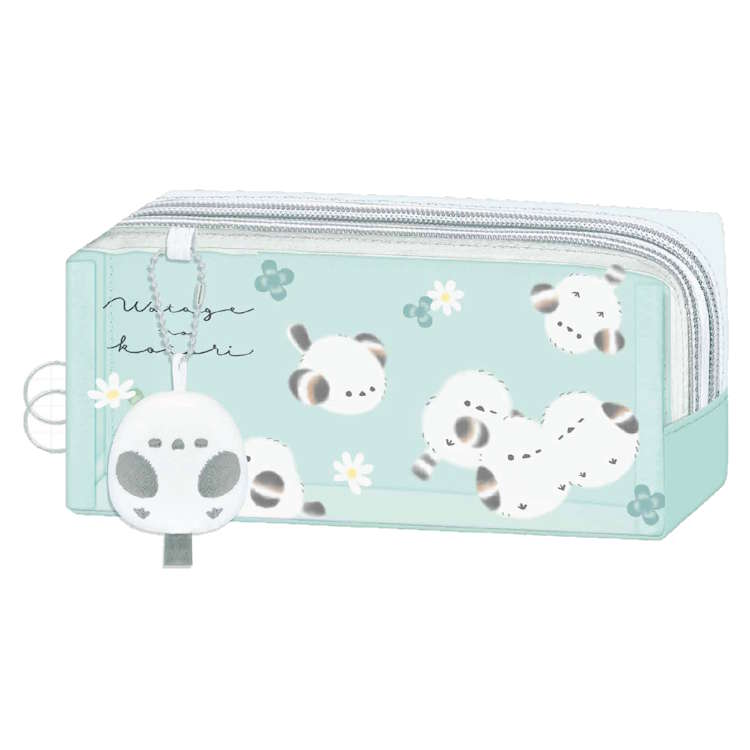 かわいいとり ツインファスナーペンケース わたげのことり 筆箱 ふでばこ ペンポーチ こものいれ 349280