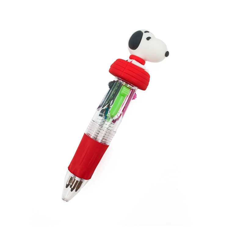 スヌーピー マスコットミニボールペン0.5mm えさばこ 067102 PEANUTS ピーナッツ