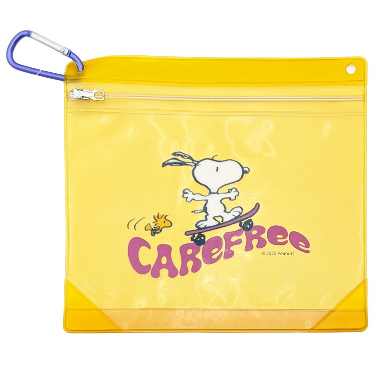スヌーピー カラビナジッパーケース スヌーピー&ウッドストック 250899【ラッピング不可】【お一人様各..