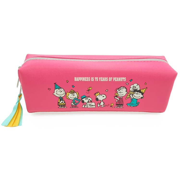 乐天商城 - スヌーピー スリムBOXペンケース パーティ 312901 75周年 PEANUTS ピーナッツ