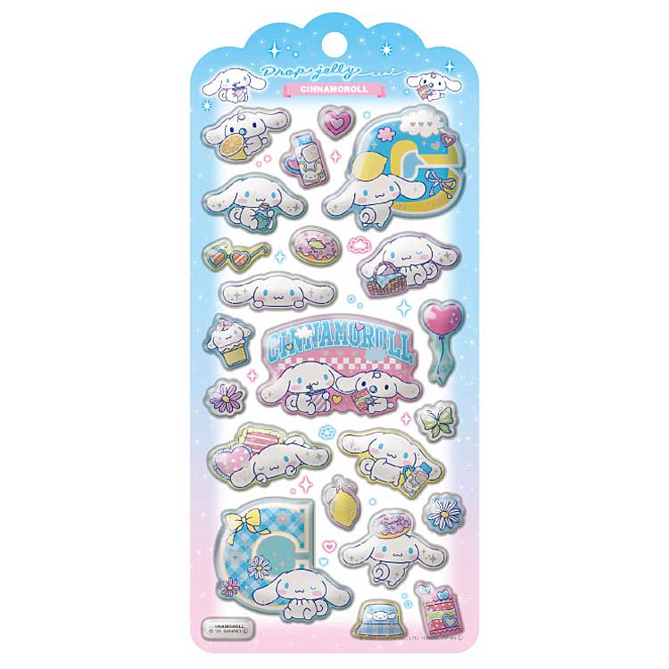 シナモロール ドロップジェリーシール 349235 SANRIO サンリオキャラクターズ【お1人様1点限り】のサムネイル