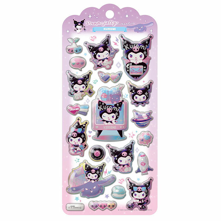 クロミ ドロップジェリーシール 349259 SANRIO サンリオキャラクターズ【お1人様1点限り】のサムネイル