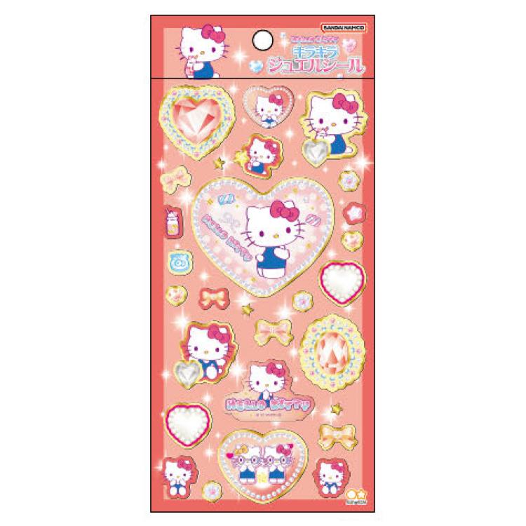 ハローキティ キラキラジュエルシール 954912 New Life Collection Hello Kitty サンリオ 【お1人様1点限り】のサムネイル