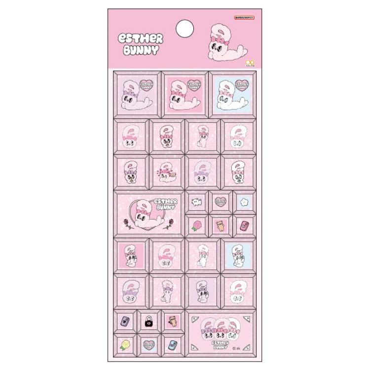 エスターバニー タイルシール ピンク 981789 エスバニ うさぎ Esther Bunnyのサムネイル