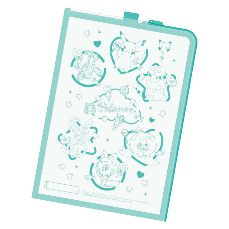 ポケットモンスター れんらくぶくろ A4サイズ対応 ファンシータイム 891178 わくわく新学期 ポケモン ..
