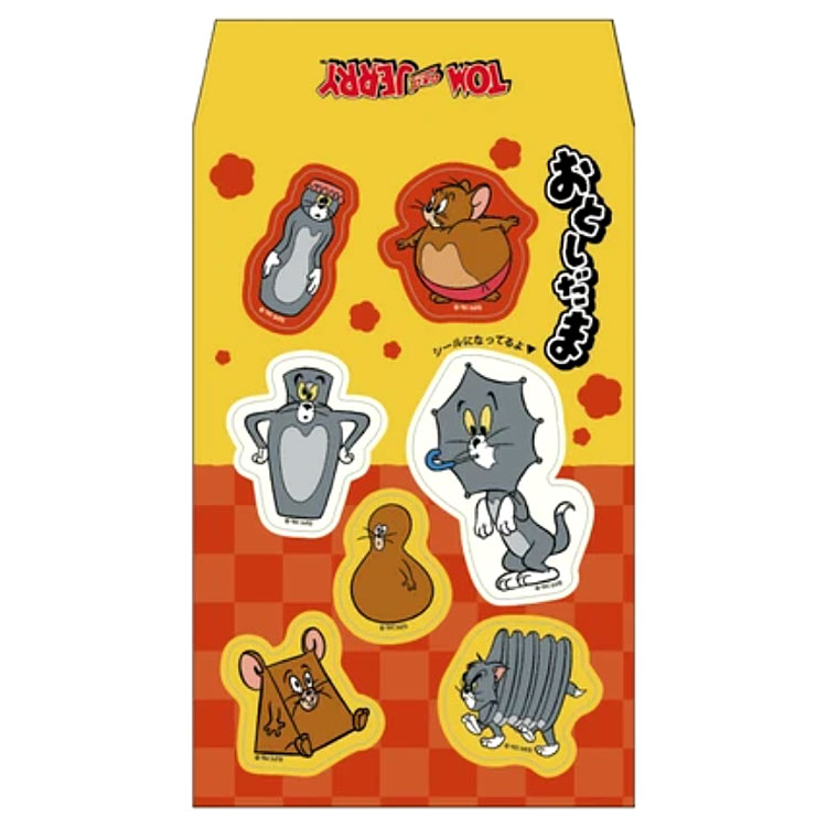 トムとジェリー F0532504 貼るぽち 2枚入 変形 059192 トムとジェリー&とむとじぇりーごっこ キャラク..