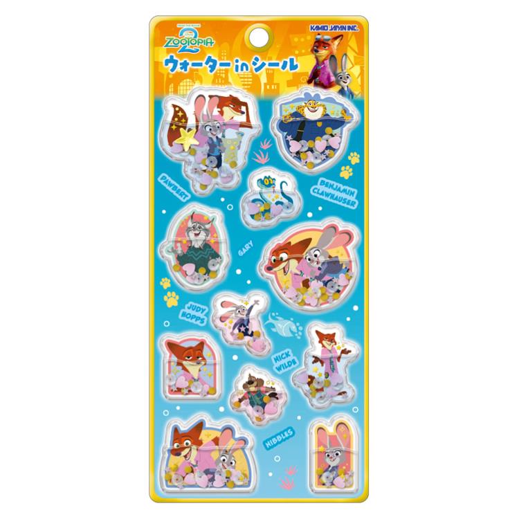 ズートピア ウォーターインシール スタンダート 073318 Zootopia ディズニー映画【お1人様1点限り】のサムネイル