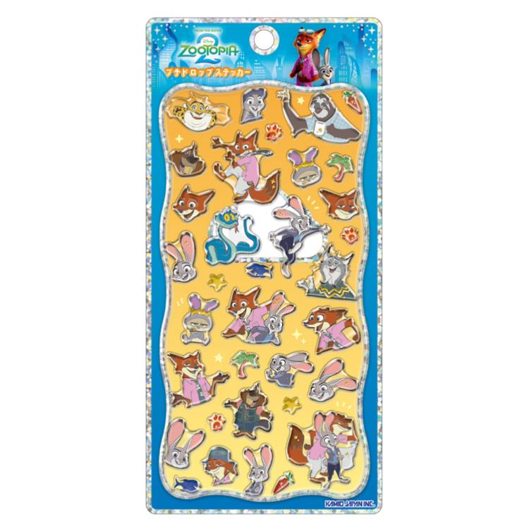 ズートピア プチドロップシール スタンダート 073332 Zootopia ディズニー映画【お1人様1点限り】のサムネイル