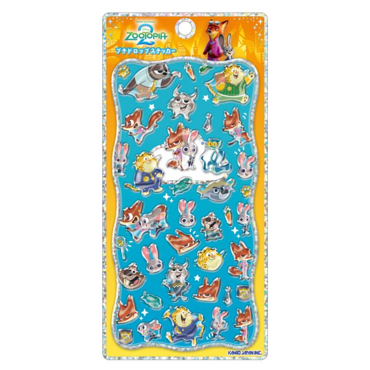 ズートピア プチドロップシール デフォルメ 073349 Zootopia ディズニー映画【お1人様1点限り】のサムネイル