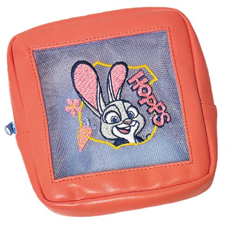 樂天商城 - ズートピア2 合皮メッシュ刺繍ポーチ ジュディ 216384 Disney ディズニーキャラクター