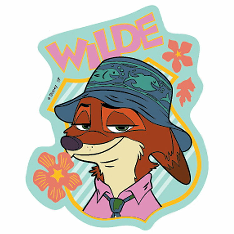 ズートピア2 キャラクターステッカー ニック アップ 230434 Disney ディズニーキャラクター(3)