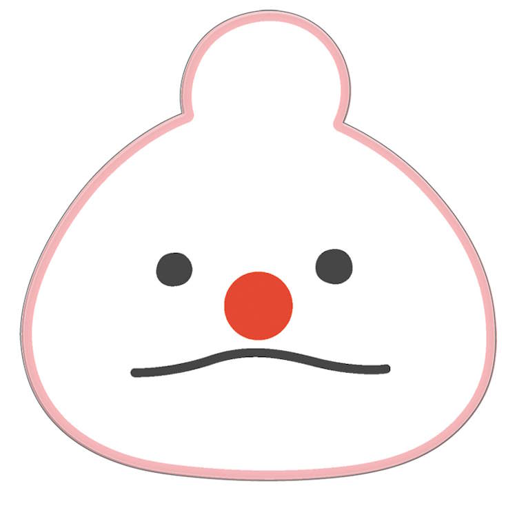 パペットスンスン シリコンミラー ノンノン コンパクトミラー 鏡 カガミ かがみ エチケット 343370