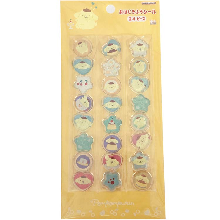 ポムポムプリン おはじき風シール ステショ☆Pastel 033792 【お1人様1点限り】のサムネイル