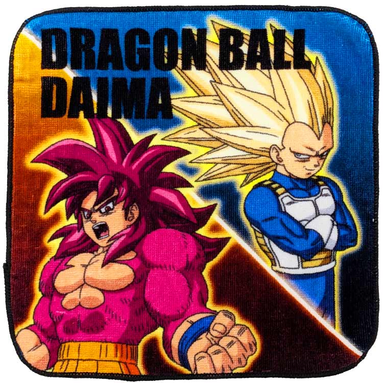 Rakuten - ドラゴンボールDAIMA ミニタオル 悟空&ベジータ プチタオル ハンカチタオル 手拭き 入園入学グッズ 004067