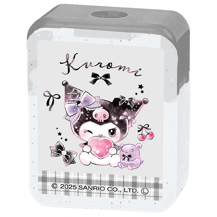 クロミ スクエア鉛筆削り リボン 338482 新学期 文具・雑貨コレクション SANRIO サンリオキャラクター..