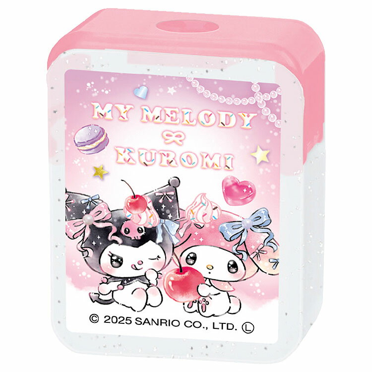 マイメロディ&クロミ スクエア鉛筆削り ユニコーン 338802 新学期 文具・雑貨コレクション SANRIO サン..