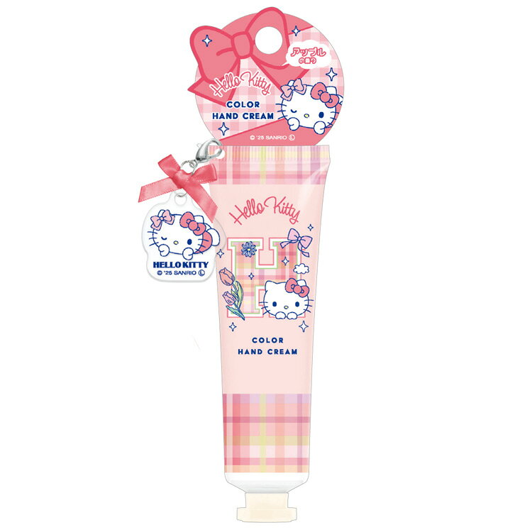 ハローキティ カラーハンドクリーム ホワイト アップルの香り 070508 SANRIO サンリオキャラクターズ