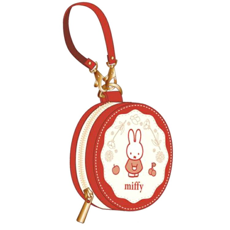 ミッフィー ラウンドマカロンポーチ チェリー フローラ＆スイーツ 112170