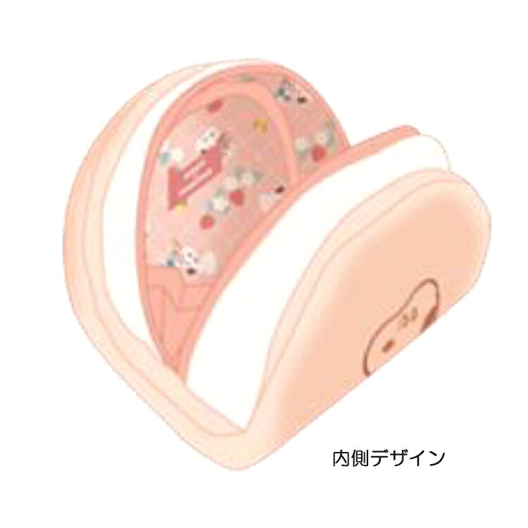 スヌーピー クリームサンドポーチ ストロベリー ラブ&スイーツ 303950 laughlaugh-10499650 キャラクターズショップ ラフラフ サンプル画像2