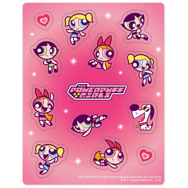 パワーパフガールズ アクリルフレーク ピンク 267859 パワパフのサムネイル