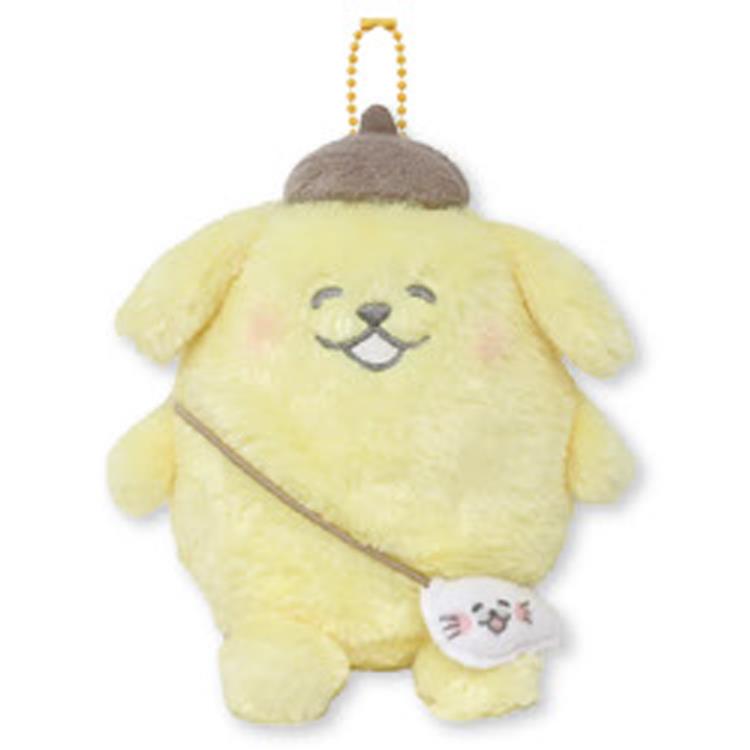 ほわころくらぶ×ポムポムプリン ぬいぐるみマスコット えちがわのりゆき ほわほわ市 ころころ町