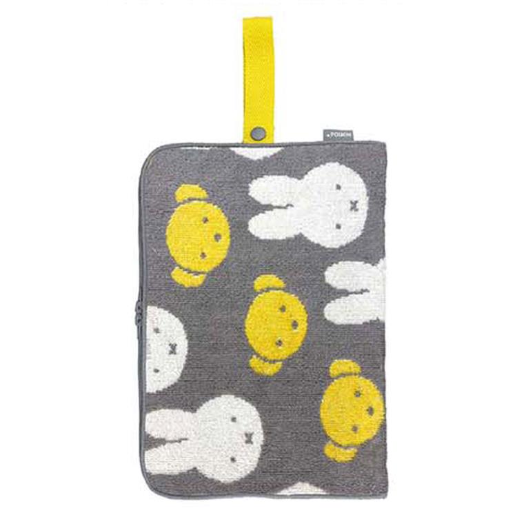 ミッフィー どっとポーチ ケア くまちゃん グレー BE .POUCH Miffy ディックブルーナ