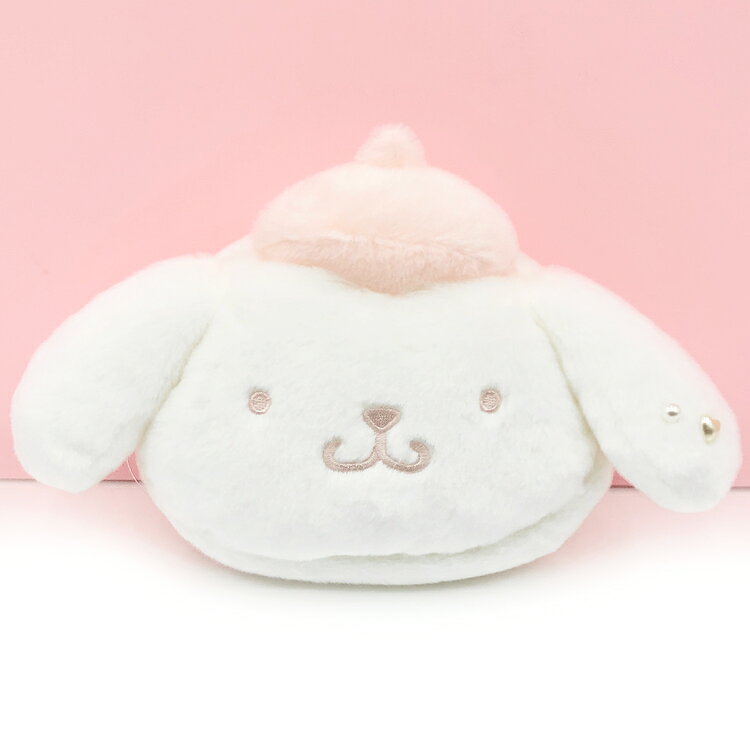 樂天商城 - ポムポムプリン ダイカットポーチ 569001 Baby Pink サンリオ SANRIO
