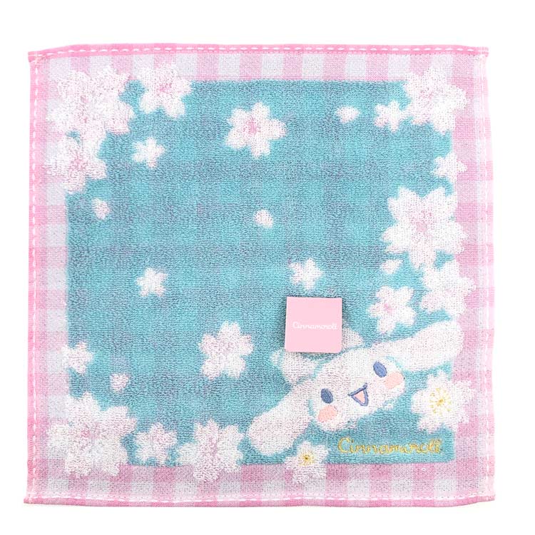Towels, Handkerchieves - シナモロール タオルハンカチ 桜 903097 26SS CINNAMOROLL サンリオ