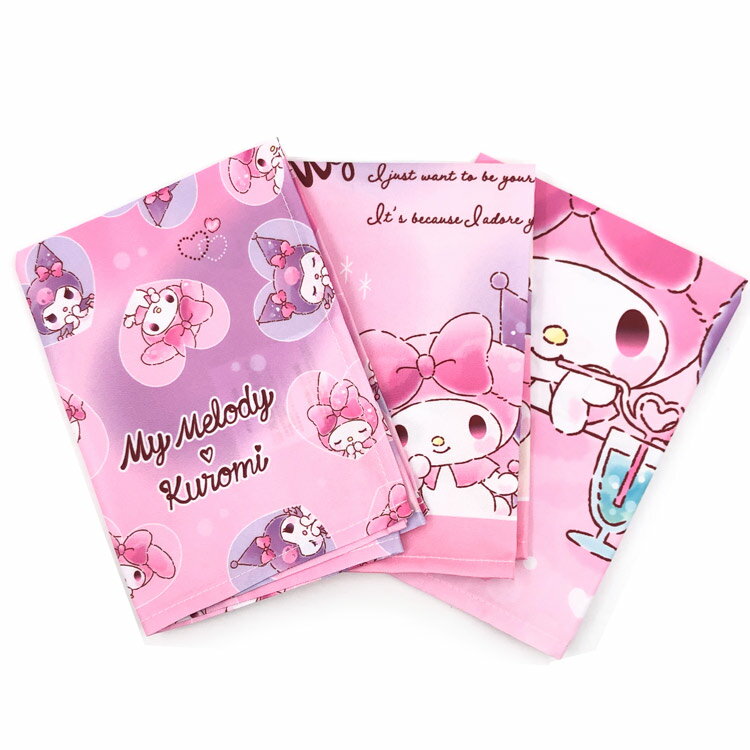 マイメロディ&クロミ ランチョンマット 3P 900737 SANRIO サンリオキャラクターズ