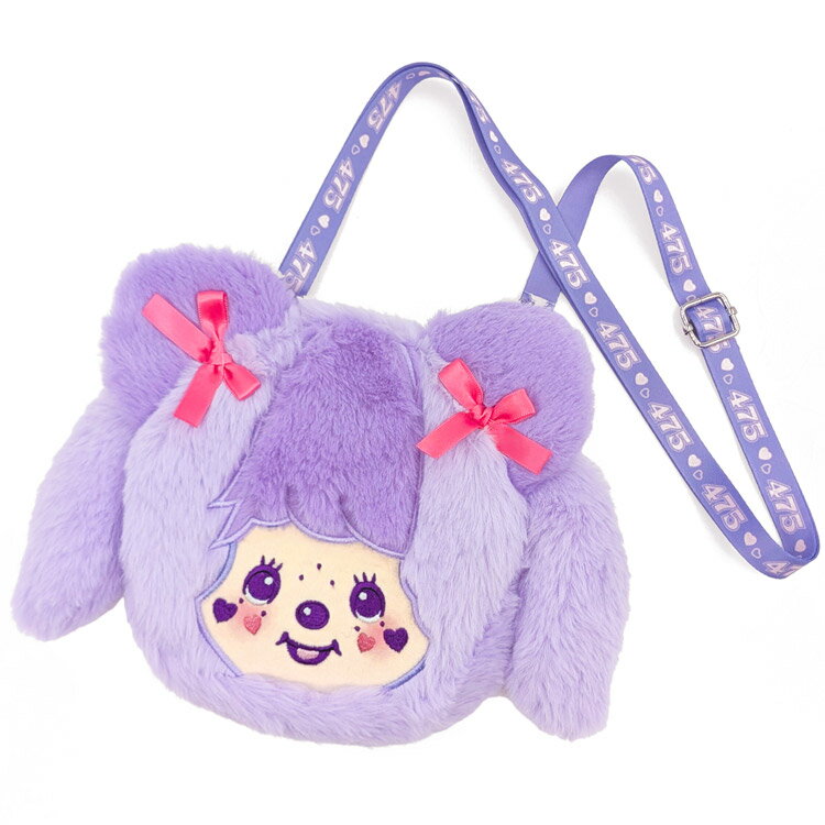 乐天商城 - しなこ×モンチッチ ぬいぐるみポシェット モンチッチ MonchhichiFriends 475 270927