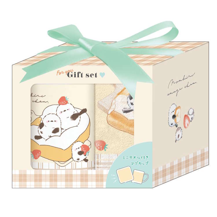 樂天商城 - のんびりえながちゃん Gift for you マグカップ マグカップ ミニタオル セット ギフト プチプレ ギフト商品 355854