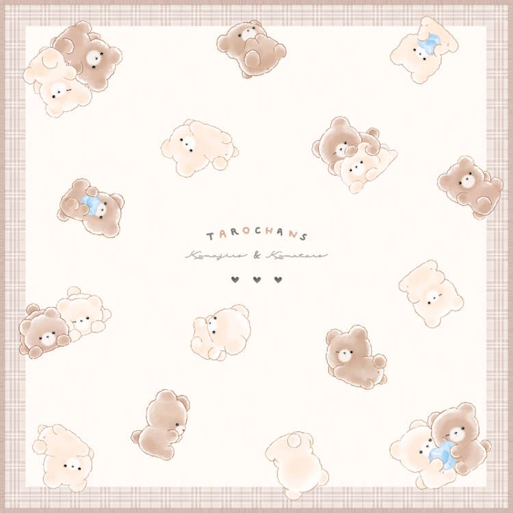 たろちゃんず ランチクロス くまたろず ランチマット お弁当包み 360834