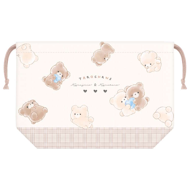 たろちゃんず ランチ巾着 くまたろず お弁当入れ お弁当袋 きんちゃく 小物入れ 360865