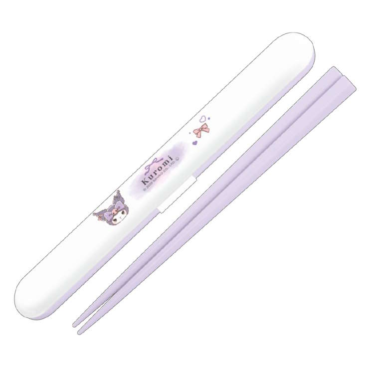 クロミ ハシ&ハシケース るんるんリボン はし 箸 ケース マイハシ 携帯箸 361374