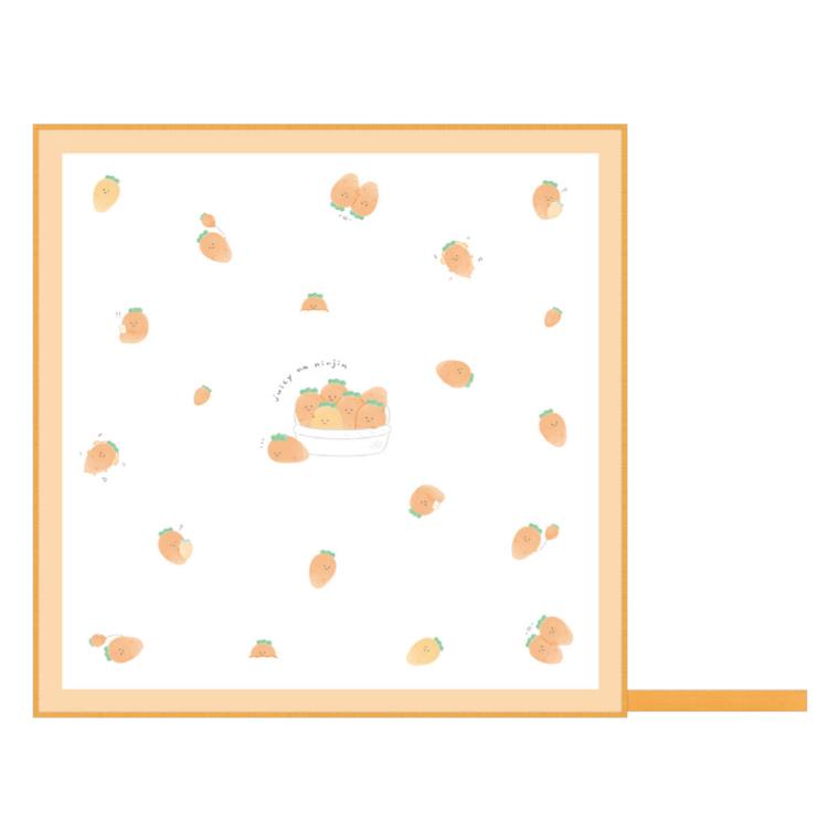 ジューシーなにんじん ゴム付ランチクロス 298026 ファンシー いぬ イヌ