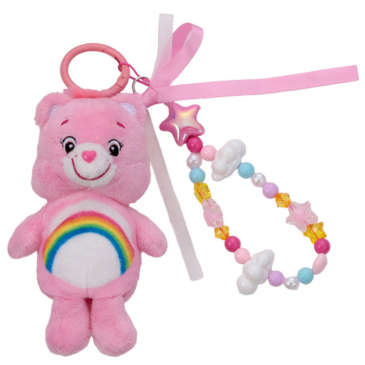 ケアベア ジャラチャム Cheer Bear 744819 Jara Cham チアベア キーホルダー キーリング