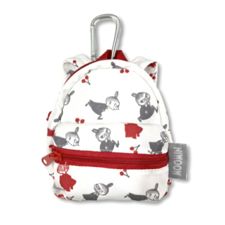 ムーミン リュック型ポーチ リトルミイ カラビナ付き MOOMIN 642599(4.0)